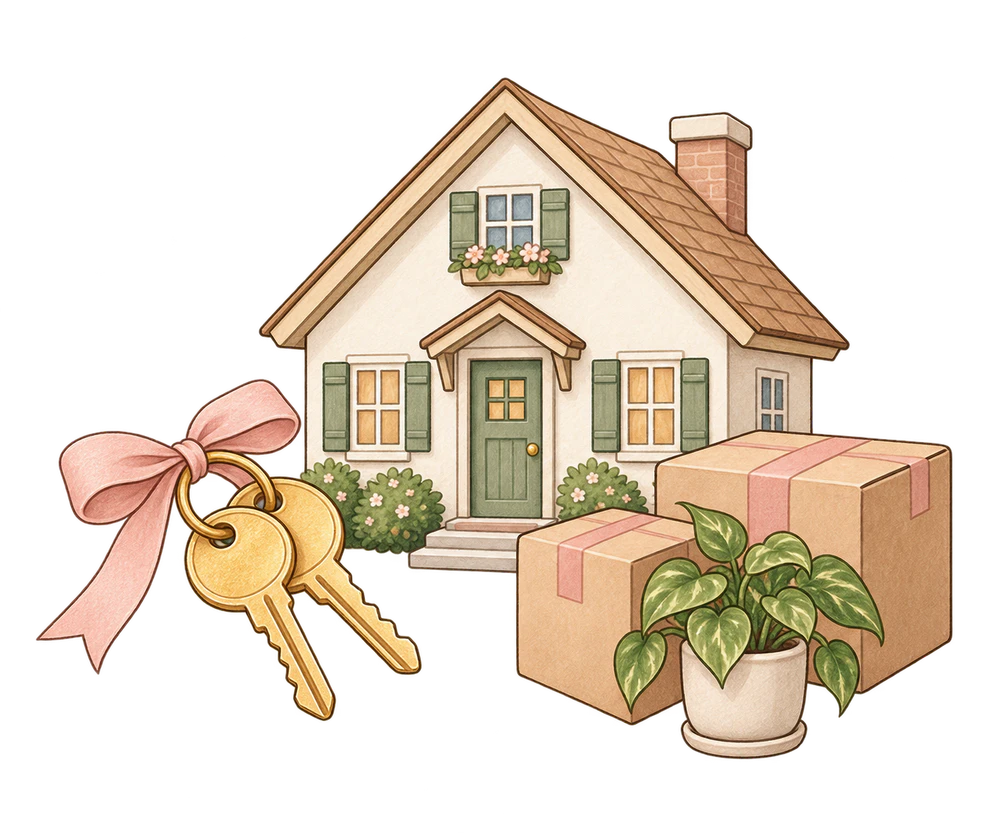 A happy new chapter begins at home